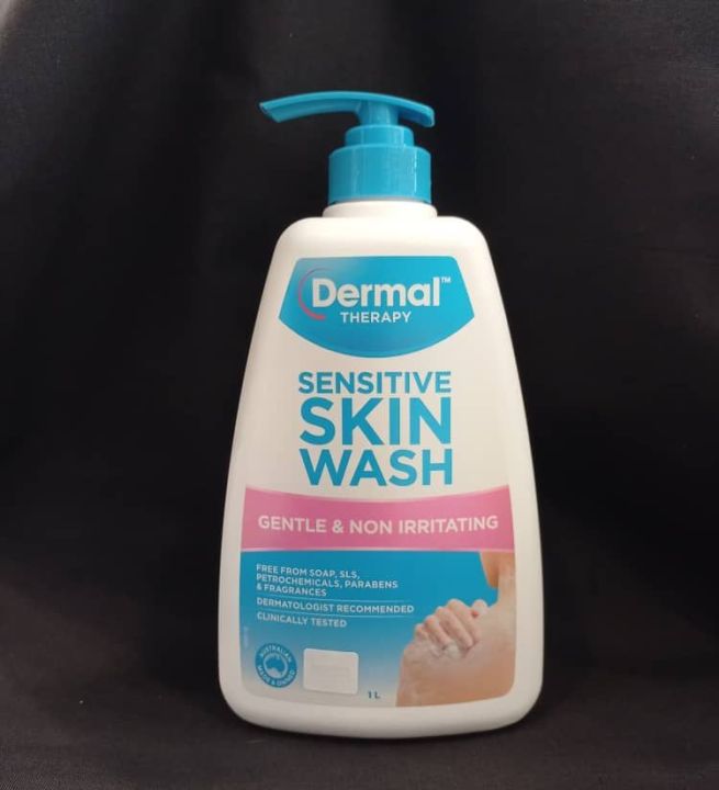 DERMAL THERAPY SENSITIVE SKIN WASH (1L) Lazada