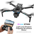 [Ready Stock] XT505 Drone GPS Positioning Drone with Camera 4K HD Aerial Photography Optical Flow Brushless Motor Foldable with 5GHz FPV Rc Drone. 
