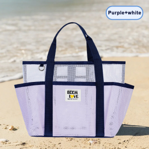 New Handheld Beach Bag Large Capacity Travel Swimsuit Storage Bag Portable Swimming Vacation Storage Bag