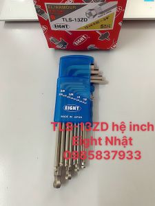 [Freeship +quà tặng 19k] Bộ lục giác hệ inch 13 chiếc TLS-13ZD Eight Nhật tại Máy cầm tay NTT 0.05-3/8 bảo hành dài hạn