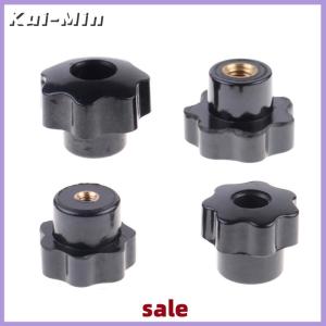 Kui-Min Plastic M4 M5 M6 M8 female thread seven star shaped head clamping nuts knob