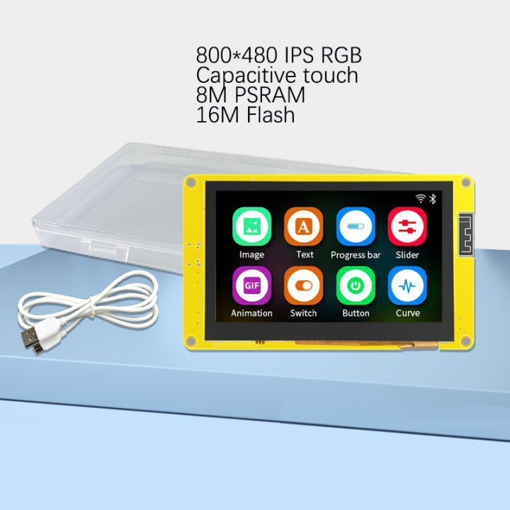 4.3 Inch Smart Display Screen ESP32-S3 HMI 8M PSRAM 16M Flash for ...
