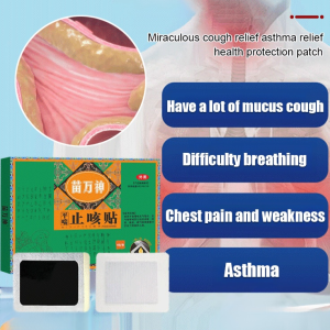 Wanshen Panting Cough Patchsuppress coughing breathing pasteBreathable adhesive layer all gods