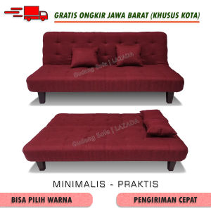 Sofa Bed Minimalis + 2 Bonus Bantal. Bahan Canvas. Sofa Bed Lipat sofa santai sofa tidur. Bisa pilih warna. Pengiriman bisa ke Luar jawa. Sumatera bali madura.