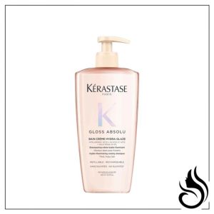 Kerastase Gloss Absolu Bain Creme Hydra-Glaze Shampoo (250ml/500ml/Refill/1000ml)