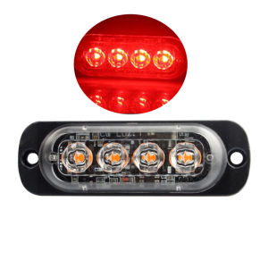 Đèn Nhấp Nháy Ô Tô 4 Đèn LED 12V 24V Vỉ Nướng Đèn Cảnh Báo Đèn Báo Nhấp Nháy Khẩn Cấp Sự Cố Đèn Báo Bên Báo Hiệu Cho Xe Tải Xe Tải Cảnh Sát Nhấp Nháy Tín Hiệu Thanh Đèn Màu Hổ Phách Nhấp Nháy 4 Đèn LED