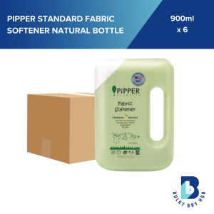 [Carton Deal] Pipper Standard Fabric Softener Natural Bottle 900ml (Bundle of 6)