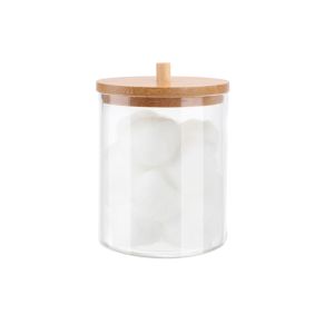 SALTBLOOM Cosmetic Cotton Pad Container Makeup Organizers Candy Storage Cotton Swab Holder Bathroom Jars Qtips Holder Cotton Ball Dispenser