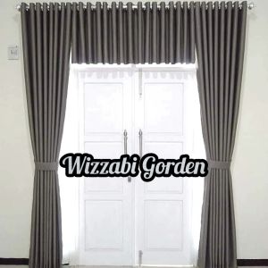 Gorden Blackout Import Premium Tebal 1 Set Lengkap Tirai Jendela Pintu Minimalis Modern Anti Silau