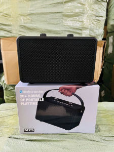 Loa Bluetooth M29 Công Suất Lớn 30W Bass Mạnh Âm Thanh 3D Chỉnh Bass Treble Pin Trâu