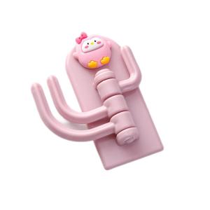 ตะขอแขวนติดผนัง ตะขอติดผนัง ตะขอ 3แถว 3D Cartoon coat hook แขวนของใช้ แปะผนัง