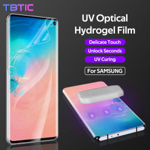 TBTIC ไฮดรอลิกฟิล์มเมมเบรน UV Optical ฟิล์มความละเอียดสูงฟิล์มสำหรับ For Samsung S8/S8plus/S9/S9plus/Note8/Note9/Note10/Note10 Plus/Note10 Lite/Note20/Note20u/S10E/S10/s10 Plus/ S10 Lite/ S20/S21/S22