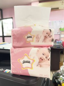 ทิชชู่ sunsun Pop up 1 ห่อ 300 แผ่น