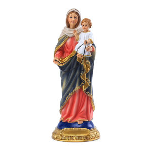 Classical Resin Mother Holding Child Figurine 21.7cm Home Decor Christmas Mothers Day Gift Souvenir