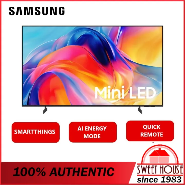 SAMSUNG 43" Mini LED M70H 4K SMART TV UA43M70HAKXXM