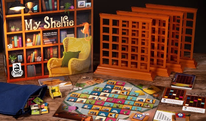 เกมกระดาน [สินค้าขายดี] My Shelfie จัดสนุก สุขล้นตู้ ภาษาไทย Free Gift! คู่มือไทย /Upgrade/Organizer เกม WDG แถมห่อของขวัญ [บอร์ดเกม Boardgame]