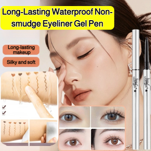 💕Fast Shipping💕Eyeliner Gel Pen Waterproof And Sweat-proof Long-lasting Smooth Not Easy To Smudge Novice Ultra-thin Eyebrow Pencil For Beginners 持久防水不晕妆眼线胶笔 Celak Kalis Air Tahan Lama