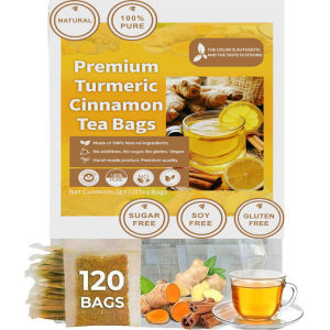 Turmeric Cinnamon Tea / Health Tea / Boost Immunity / Sugar-free / Clean Blood Vessels / Office / Home / Adults / Health Conscious