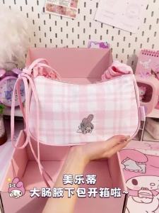 ZGO x Sanrio Kuromi Shoulder Bag For Woman Sling Bag Gift For Girls Lady 25007N