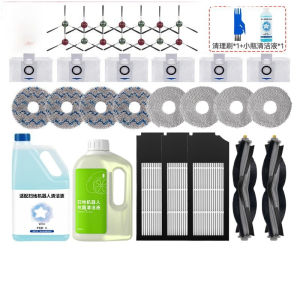 Ecovacs DEEBOT X1 T10 OMNI TURBO Robot Vacuum Cleaner HEPA Filters Roller Main Brushes Mop Pads Dust Bags Side Brush Cover Accessories Replacement Parts