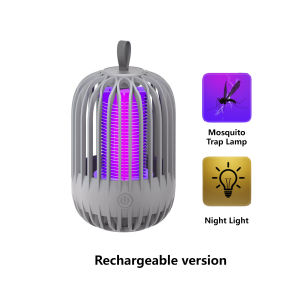 Birdcage LED Mosquito Lamp Mosquito Zapper with UV Light