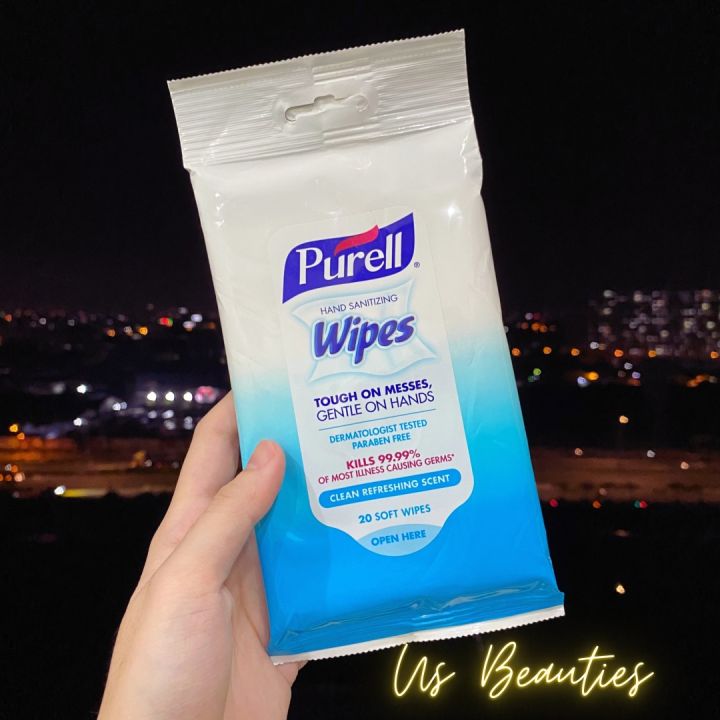 Kh%C4%83n%20%C6%AF%E1%BB%9Bt%20Di%E1%BB%87t%20Khu%E1%BA%A9n%20PURELL%20Hand%20Sanitizing%20Wipes,%20Clean%20Refreshing%20Scent,%2020%20Ct%20Travel%20Pack%20-%20Image%202