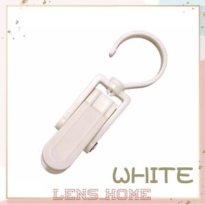360 Rotating Hook Clip Clothing Hanger Multipurpose Clothespins Hanging Curtain Clip Windproof Sock Cap Scarf Storage