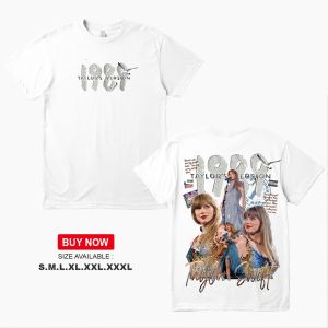 1989 Tshirt Fashion support T-shirt Taylor Swift: The Eras Tour High quality cotton T-shirt COD