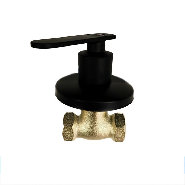 Stop Kran Hitam Classic Wall Shower Stop Kran Shower Tanam Black