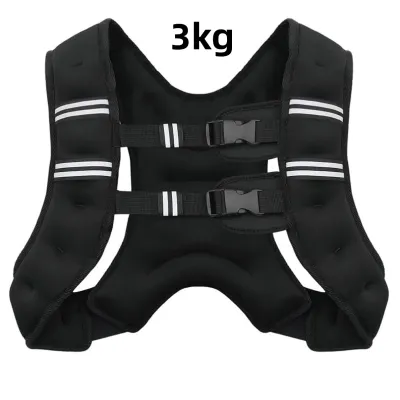 3kg/5kg/8kg Weighted Vest For Running Basketball Cycling Training Personal Weight Equipment Unisex