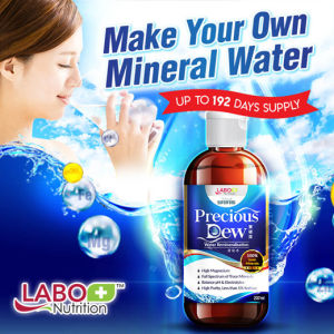 Precious Dew 237ml is 100% Natural Mineral Concentrate Restore Body Essential Minerals Balance pH & Electrolyte Food Supplement