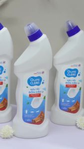 Siêu tẩy bồn cầu Gumi Clean dung tích 900ml hương Quế thiên nhiên tẩy sạch vết bẩn khử mùi và ngăn ngừa vi khuẩn.