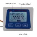 DIGITAL FLOW METER CONTROL DISPLAY WITH WATER SENSOR 1/2 INCH LCD-S. 