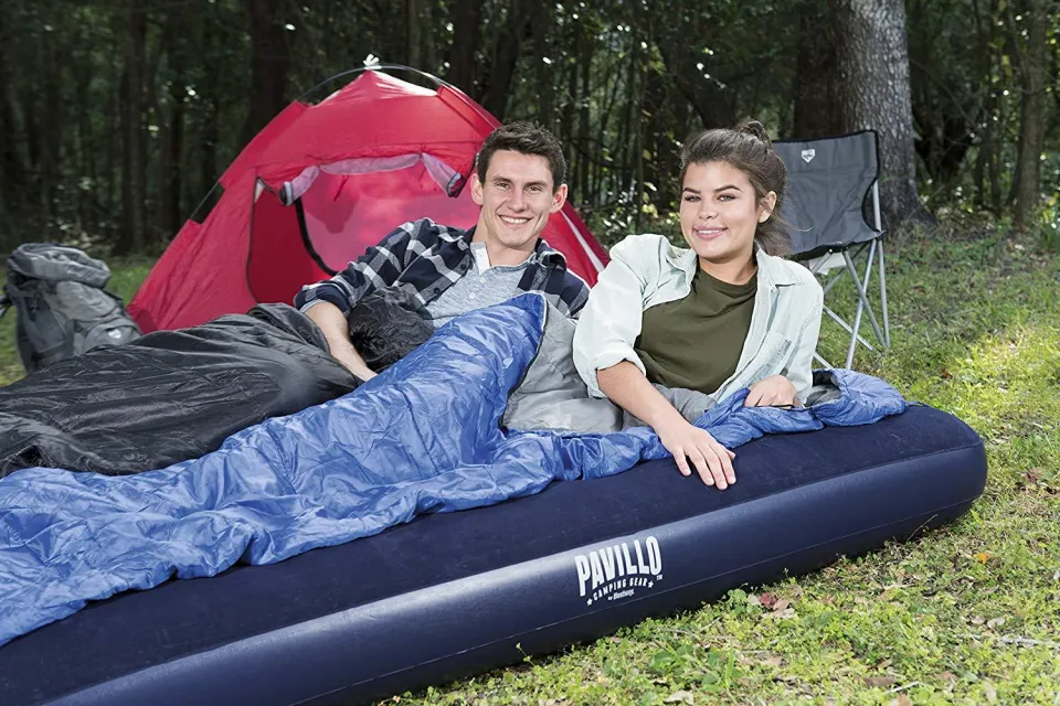 Decathlon double airbed best sale