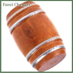 Fanzi 1:12 Dollhouse Miniature Mini Wooden Beer Barrel House Decoration