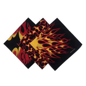 3Pcs Fashion Square Scarf Soft Scarves Bandana Headscarf Neck Hair Wrap Decors Breathable Headwear For Outdoor Activity