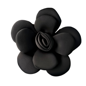 OQEWPI ประณีตประณีตประณีต เข็มกลัดดอกคามีเลีย22ซม. นุ่มนุ่มๆ 3D ตราชุดทางการ แฟชั่นสำหรับผู้หญิง งานทำมือ ช่อดอกไม้ขนาดใหญ่ อุปกรณ์เสริมเสื้อผ้า