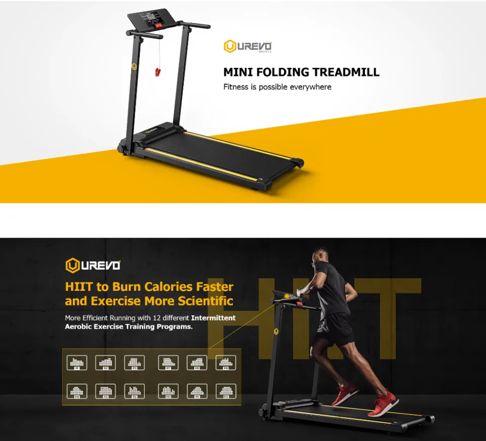 Xiaomi Urevo Foldi mini Treadmill (Most Effective Running Modes of