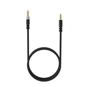 Heavy Duty Braide 3.5mm Headphone Cable Reinforced Stress Resistance Easy Storage High Fidelitys Audios Quality