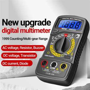 PROMO ANENG AN8204 Multimeter Digital Otomatis Alat Pengukur Liatrik Voltmeter tes tegangan Listrik