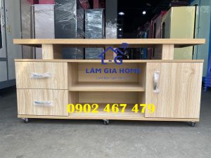 Kệ tivi gỗ ngang 1m6 cao 66cm giao tận nhà