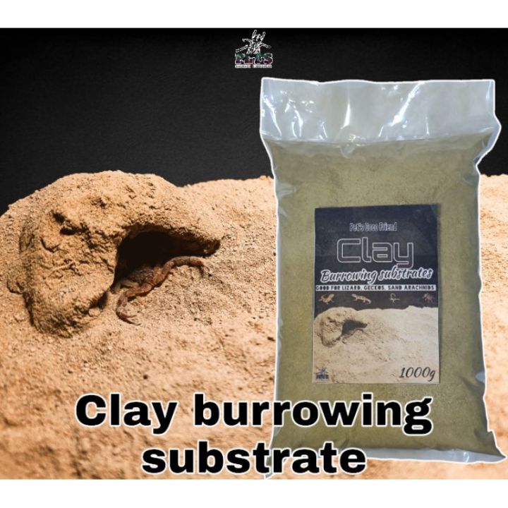 Clay burrowing substrate, clay soil | Lazada PH