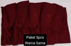 Paket Hemat 5 pcs Kerudung Instant Motif Pita Tutup Delima Anak Sekolah TK SD SMP SMA Remaja Dewasa