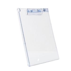 Rõ ràng Acrylic clipboard 12.8x 9in Bảng viết ví đựng tài liệu clipboard với kẹp bút và thước đo cho văn phòng
