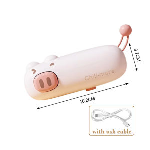 Mini Sealing Machine Cartoon Food Bag Sealer USB Rechargeable Handheld Heat Sealer Kitchen Accessories