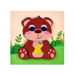 Wooden Animal Toddler Puzzles for Kids Ages 3-5 Baby Montessori Toys for Kids Age 3 4 5 6 Years Puzzles for Kids Ages 3 Toddler Puzzle Toys Gifts for Boys Girls