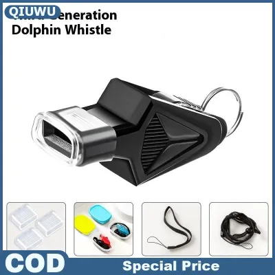 QIUWU Professional Whistle Soccer Basketball Referee Whistle Outdoor Sport High Quality Sports Like Big Sound Whistle Seedless Plastic