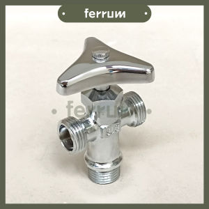 [ FERRUM ] Stop Kran Closet Duduk T Keran Shower Cabang Jet Shower Kamar Mandi Kuningan YG-102