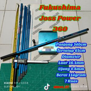 Joran Tegek Pancing 540 bisa buat tiang mini flag bendera majelis sholawat uk 2 meter kebawah