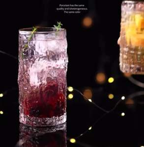 Classy Luxe 6 pcs set High Quality Transparent Drinking Glass Tumbler Glassware